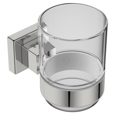 Bathroom Butler 8532 Glass Tumbler + Holder -POLS