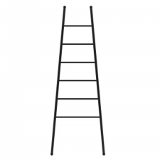 2062 FELICITY Ladder Rail 6 Bar Round -MBLK