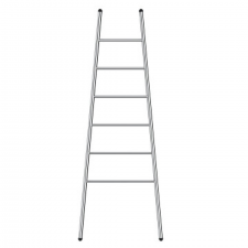 LIQUIDRed 2062 FELICITY Ladder Rail 6 Bar Round (SS304) -POLS