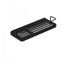 3122 SHOWER & SOAP SHELF -MBLK