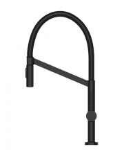 Refresh pull-down sink mixer matt black