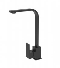 Cobra Relish Pillar Type Square Sink mixer Matte Black