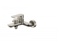 Cobra Seine Exposed Bath mixer Brushed Nickel