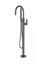 Cobra Seine Freestanding Bath mixer Brushed Gun Grey