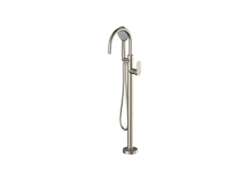 Seine freestanding bath mixer brushed ni