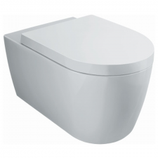 Duravit Seat and cover Me by Starck, white white satin mat,w.sc,hinge sst