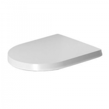 Duravit Seat and cover Me by Starck Compact white, w. soft closure, hinge sst