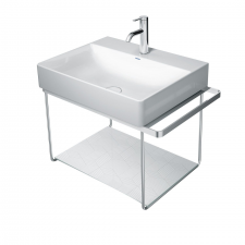 Duravit Metal console w/m DuraSquare 235360 towel rail left/right, chrome