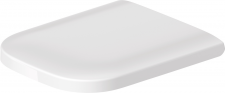 Duravit Seat and cover Happy D.2, white w. soft closure, hinge sst