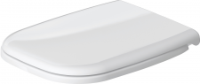 Duravit Seat and cover D-Code, white w/o soft closure, hinge sst