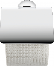Duravit Paper holder with cover Starck T, chrome