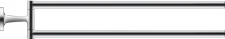 Duravit Towel holder Starck T two swivell, arms, chrome