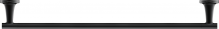 Duravit Bath towel rail,600 mm Starck T, black matt