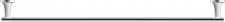 Duravit Bath towel rail 800 mm Starck T, chrome