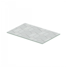 Duravit Glass inserts in metal consoles f. DuraSquare wb 235360, Cubic line