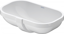 Duravit Undercounter basin 49 cm D-Code white, with of, w/o tp