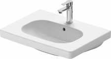 Duravit Furniture washbasin 65 cm D-Code white, with OF, TP, 1 TH