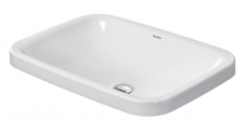 Duravit Vanity basin 60 cm DuraStyle white countertop, w/o OF, w/o TP