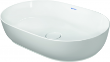 Washbowl 600mm Luv, white w/o OF, w/o Tap