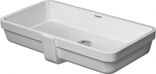 Vanity basin 600 mm Vero Air undercounter, w.OF, w/o tap platf.