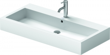 Duravit Washbasin 100 cm Vero white with of, with tp, 1 th