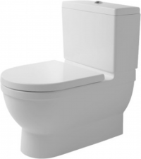 Duravit Big toilet 74 cm Starck 3 white vario outlet, washdown, closed