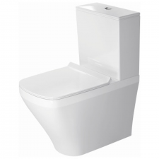 Duravit Toilet close-coupl. 63 cm DuraStyle white, WD, vario outl., btw