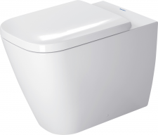 Duravit Toilet floor st. 57 cm Happy D.2 white, washdown, hori.outlet