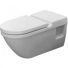 Duravit Toilet wall-mounted 70 cm Starck 3 white, washdown model