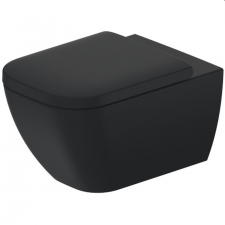 Duravit Toilet w/m 540 mm Happy D.2 Anthracite/Anthracite matt,wd,riml.