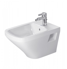 Bidet wall mounted 54 cm DuraStyle white, with OF. with TP, 1 TH