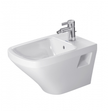 Duravit Bidet wall mounted 54 cm DuraStyle white, with OF. with TP, 1 TH