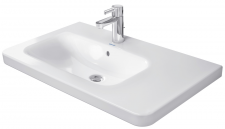 Duravit Furniture washbasin 800mm DuraStyle white,asym,B-le.,w.OF,w.TP,1 TH