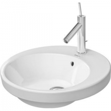 Duravit Vanity basin 480mm Starck 2 white countertop, w.OF, w.TP, 1 TH