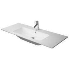 Duravit Furniture basin 1230mm ME by Starck white, with OF, with TP, 1 TH,