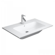 Furniture basin 830mm ME by Starck white, with OF, with TP, 1 TH