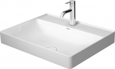 Duravit Above counter basin DuraSquare white, w/o OF, with tap, 1 TH