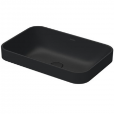 Duravit Washbowl 600mm Happy D.2 Plus Anthracite matt,w/o.OF,w/o.TP,w/oTH
