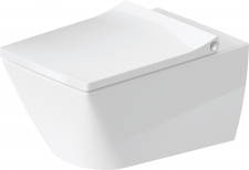 Duravit Viu Toilet wall mounted durafix Rimless with HygieneGlaze