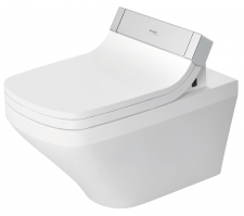 Duravit DuraStyle Rimless SensoWash wall mounted pan with WonderGliss