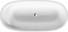 Duravit Cape Cod Bathtub - Freestanding Version 1 855 x 885 mm