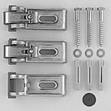 Duravit Bathtub anchors for mounting and support bathtubs and shower trays