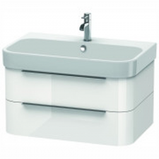 Duravit HD2 Vanity unit WM White HG 380x775x480mm, f.231880, 2 drawers