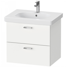 Duravit XBase Vanity Unit wall-mounted, 2 drawers 560x600x458mm, white matt