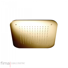 Fima Shower Rose Ceiling Square 420X420 Brushed Gold