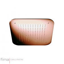 Fima Shower Rose Ceiling Square 420X420 Brushed Amber Bronze