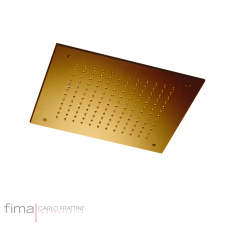 Fima Shower Rose Ceiling Square 500X500 Brushed Gold