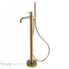 Fima Spillo Up Bath Mixer Freestanding Incl HS Brushed Champagne