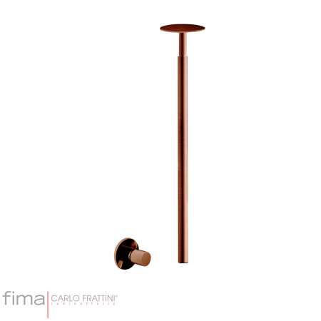 Fima Nomos Go Basin Mixer Ceiling Spout Brushed Amber Bronze