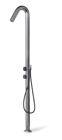 Fima Outdoor Shower Column Rain Jet Incl Handshower Stainless Steel